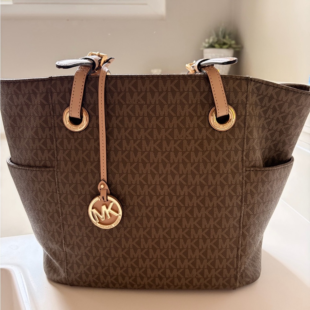 Michael Kors Signature Brown Tote